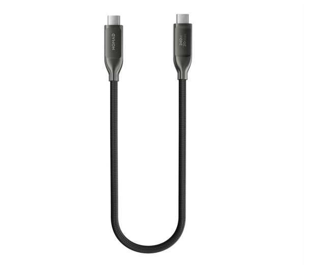 Nomad Kevlar Cable USB4 USB-C to USB-C0.3m Carbide V3 - 1575919 - zdjęcie